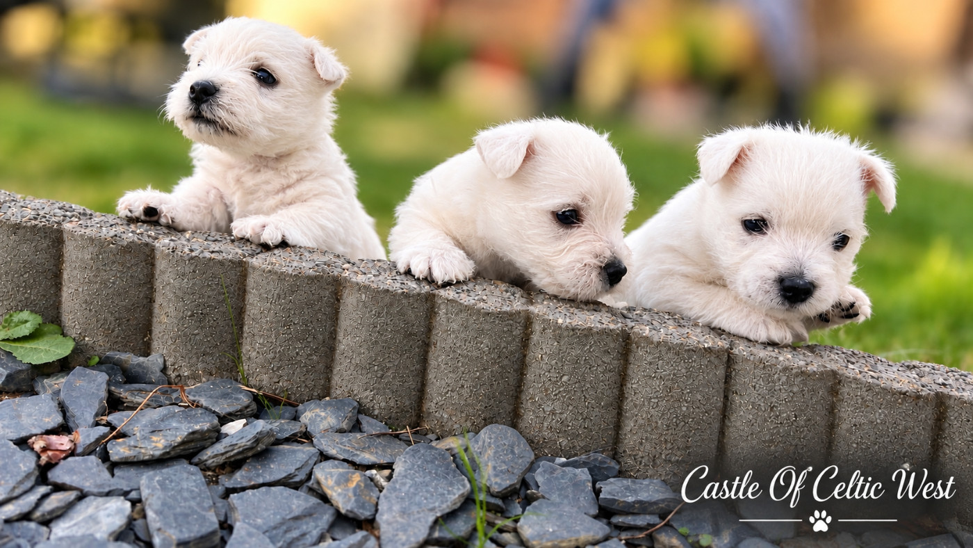 Chiot West Highland White Terrier Castle Of Celtic West